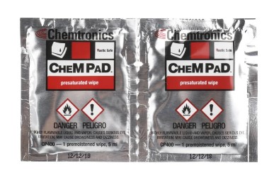 Chempad- 50 IPA wiper pads chemtronics isorpropanol doekjes 50 stuks