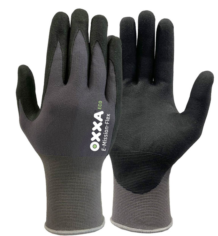 Handschoen Eco allround nitrile foam coating oxxa maat 10